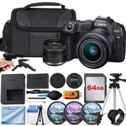 Canon EOS R8 Full Frame Mirrorless Camera + RF 24-50mm F4.5-6.3 IS STM Lens 5803C012 International Version