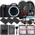 thumbnail image 1 of Canon EOS R8 Mirrorless Camera (Body Only) with 2 Pack 32GB Memory Card + 3 Pieces Battery + Backpack + Tripod + ZeeTech Accessory Bundle (International Version), 1 of 10