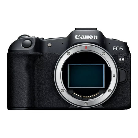 Canon - EOS R8 4K Video Mirrorless Camera (Body Only) - Black