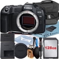 thumbnail image 1 of Canon EOS R8 Mirrorless Camera (Body) with 4K Video + 128GB Memory Card + Case + ZeeTech Accessory Bundle (International Version), 1 of 9