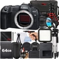 thumbnail image 1 of Canon EOS R8 Mirrorless Camera with RF-S 18-45mm Lens + SanDisk 64GB Memory Card + Case + Tripod + SV Premium Accessory Bundle (International Version), 1 of 11