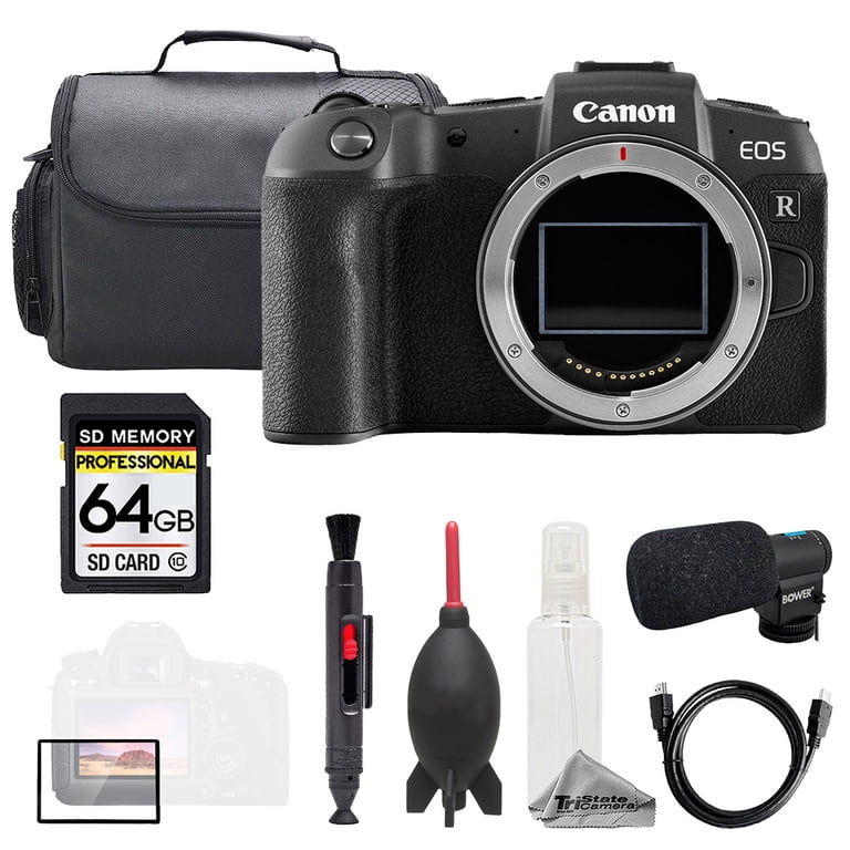 Canon EOS RP (Body) + Mic + 64GB + Bag+ Screen Protector Canon EOS RP (Body) + Mic + 64GB + Bag+ Screen Protector