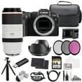 thumbnail image 1 of Canon EOS RP Camera + RF 100-500mm f/4.5-7.1 L IS USM Lens +64GB + Ext Bat+ 3 PC Filter- Kit (International Version), 1 of 10