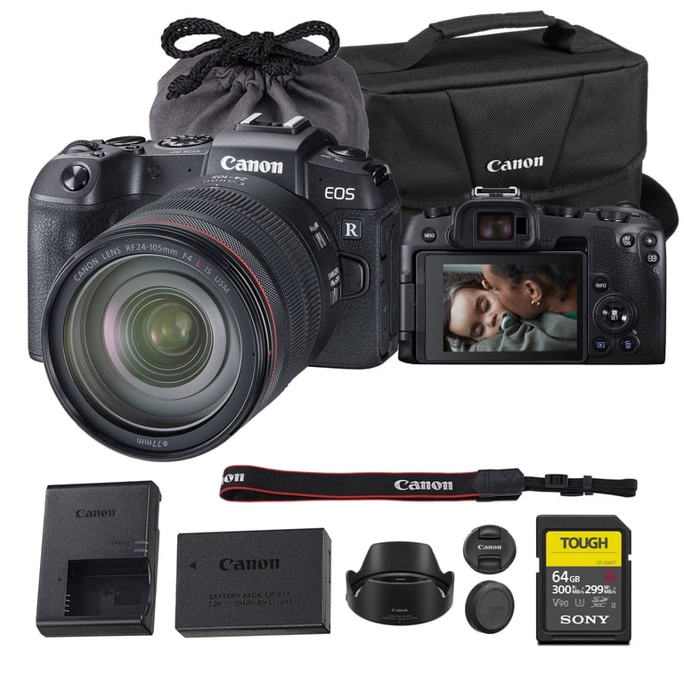 Canon EOS RP Mirrorless Camera 26.2MP Full Frame 4K + RF 24-105mm
