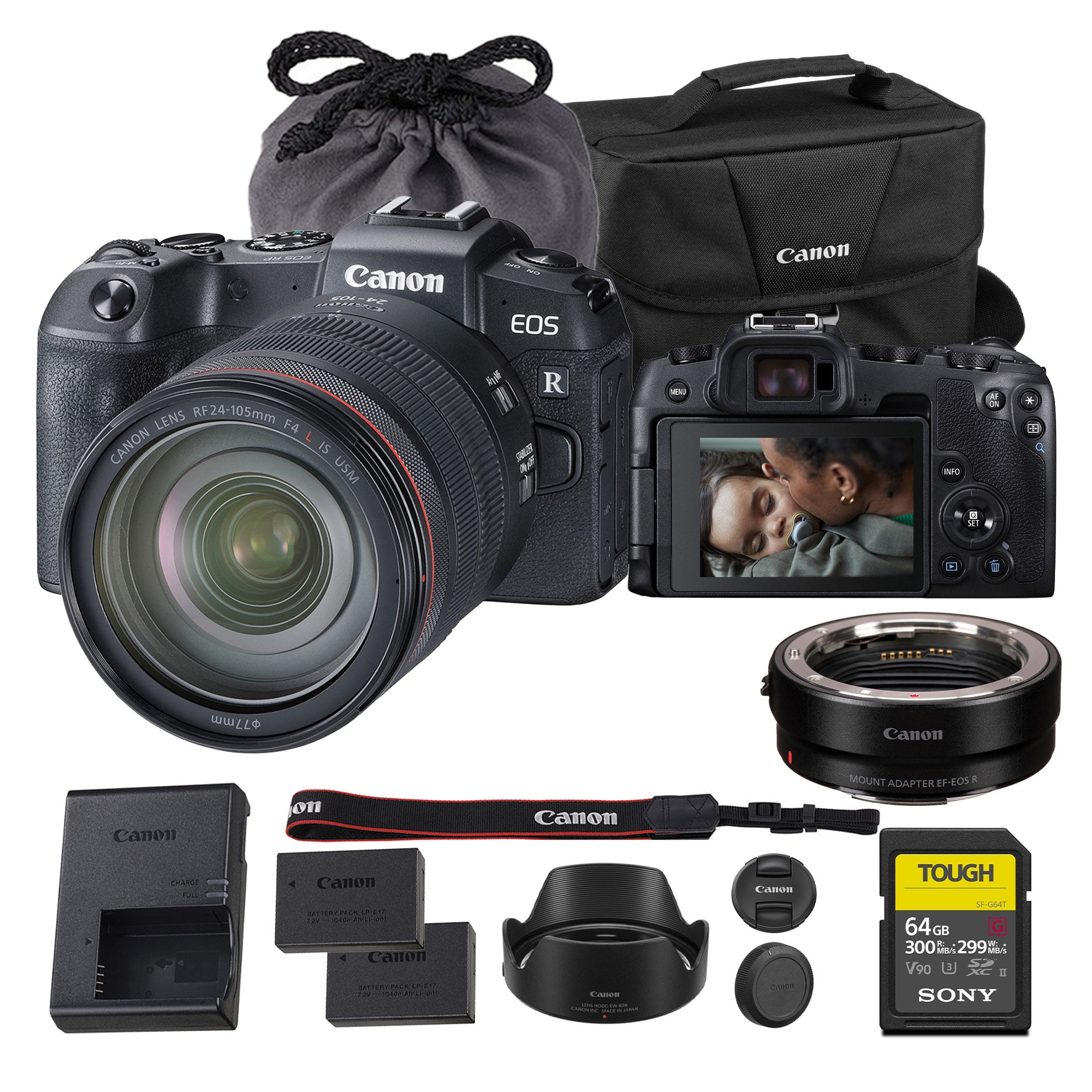 Canon EOS RP Mirrorless Camera with 24-105mm Lens – Full-Frame RF ...