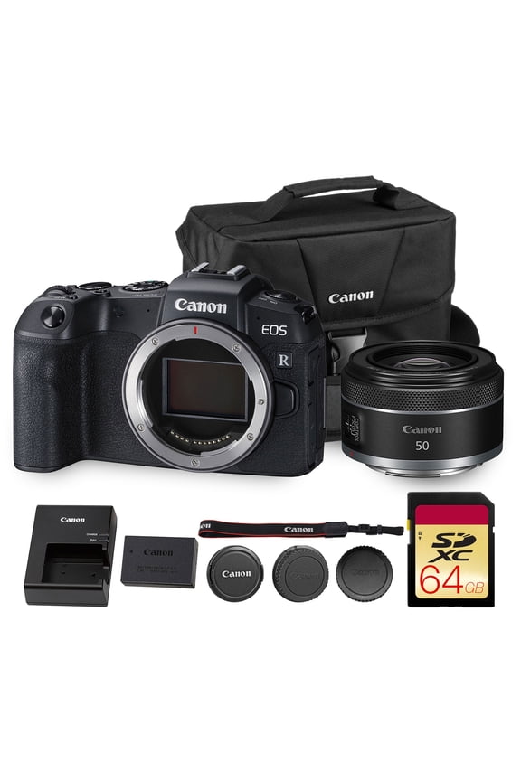EOS RP Mirrorless Camera  26.2MP Full-Frame Sensor, 4K Video