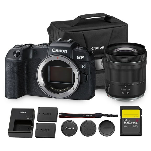Canon EOS RP Mirrorless Camera  26.2MP Full-Frame Sensor, 4K Video