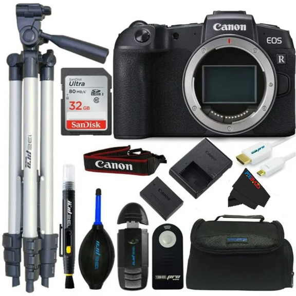 Canon EOS RP Mirrorless Camera (Body Only) - BuzzPhoto Pro Bundle