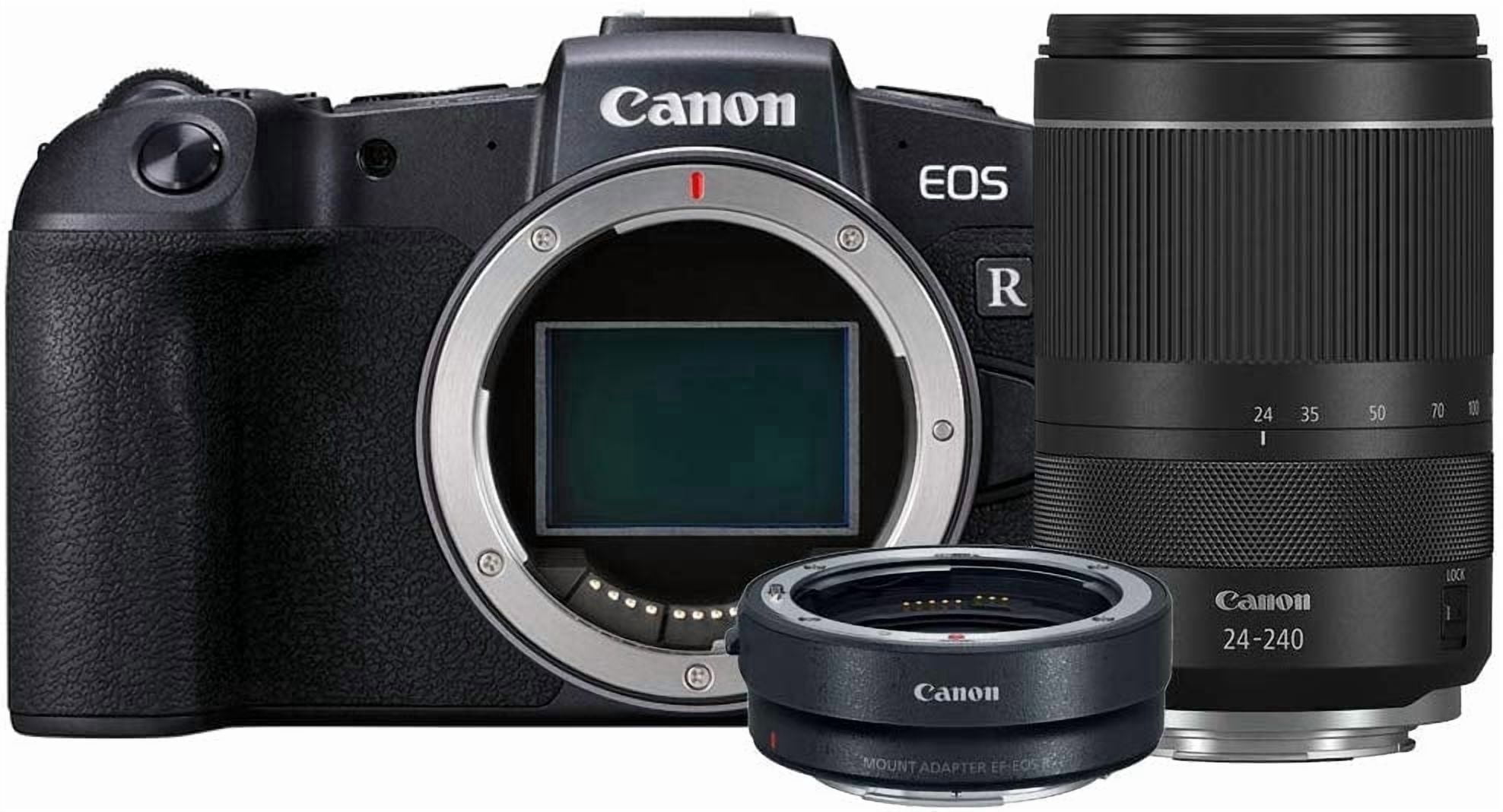デジタルカメラ Cannon EOS RP RF24-240mm F4-6.3 IS USM Canon EOS RP Mirrorless Camera with RF 24-240mm Lens, 26.2MP Full