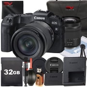 Canon EOS RP Mirrorless Camera with RF 24-105mm IS STM Lens + 32GB Memory Card + Case + SV Premium Accessory Bundle International Version