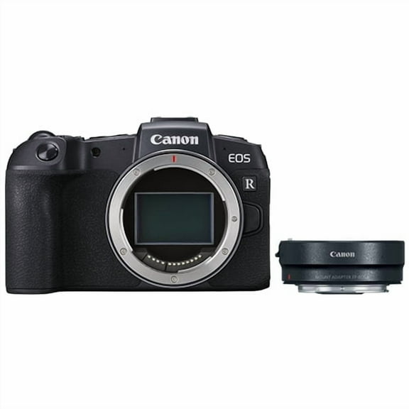 Canon EOS RP Mirrorless Digital Camera 26.2 MP + Canon Mount Adapter EF-EOS R - International Version