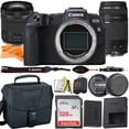 thumbnail image 1 of Canon EOS RP Mirrorless Digital Camera with RF24 to 105mm STM + 75 to 300mm Lens + 128GB Card + Case + ZeeTech Accessory (International Version), 1 of 9