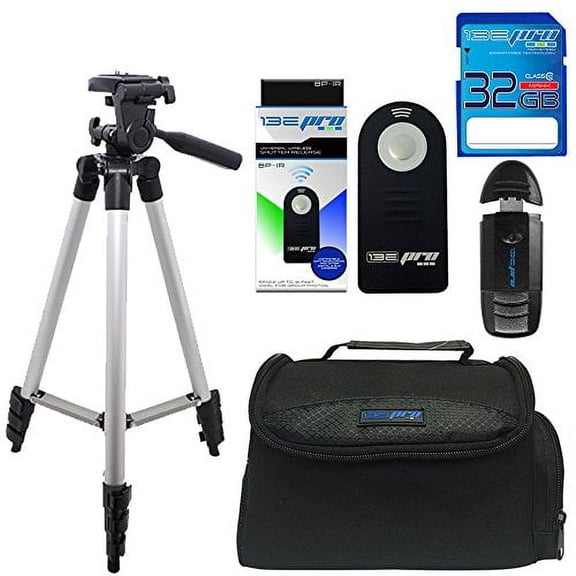 Canon EOS Rebel Beginner Accessory Pack for Canon Eos Rebel Accessory Pack For T1i, T2i, T3, T3i, T4i, T5, T5i, T6i, T6s Digital Camera