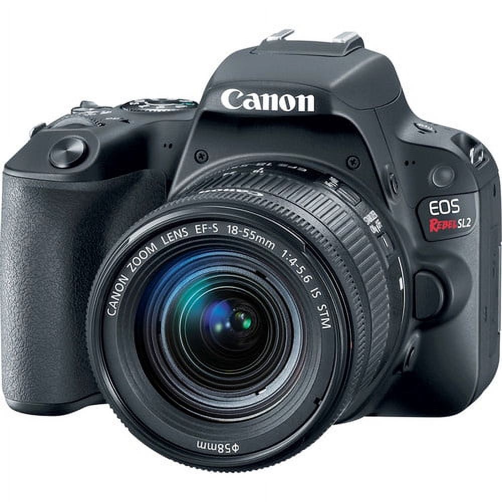 Canon EOS Rebel SL2 DSLR Camera with 18-55mm Lens (Black) - image 1 of 5