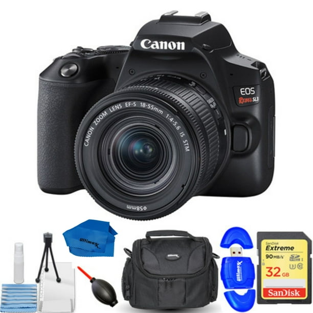 Canon EOS Rebel SL3 Camera with 18-55mm IS STM Lens (Black)