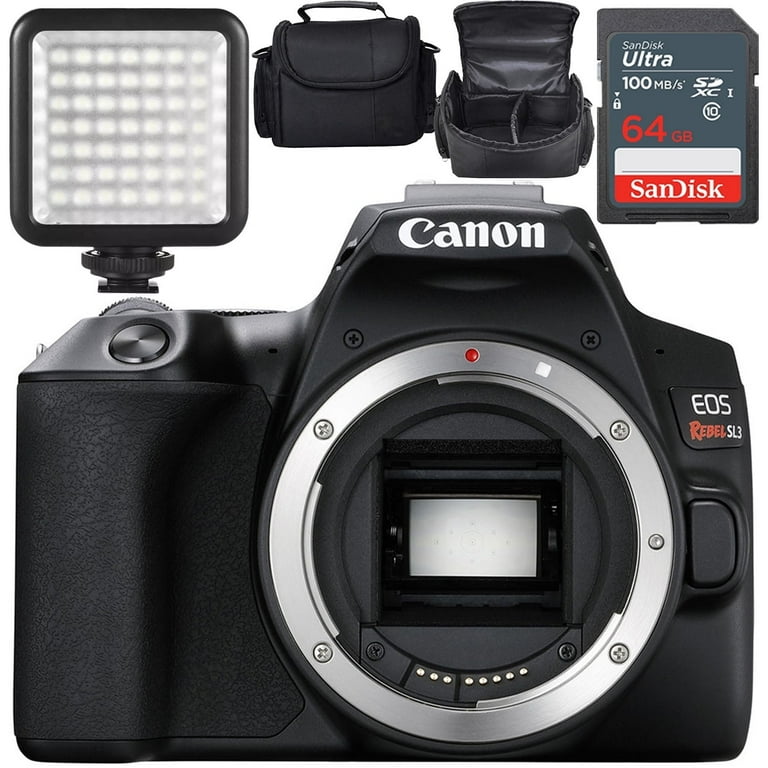 Canon EOS Rebel SL3 DSLR Camera (Body Only) LED Video Light