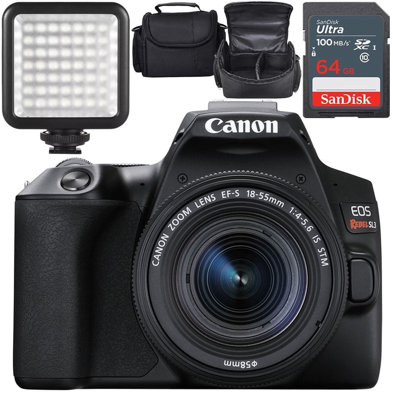 Ef S Canon Dslr Rebel Sl3 Canon EOS Rebel SL3 With EF-S 18-55mm Lens White main image 0