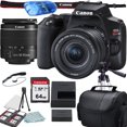 thumbnail image 1 of Canon EOS Rebel SL3 DSLR Camera with EF-S 18-55mm f/4-5.6 IS STM Lens + Accessory Bundle, 1 of 5
