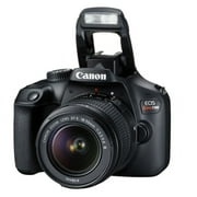 Canon EOS Rebel T100 DSLR Camera w/EF-S 18-55mm F/3.5-5.6 DC Lens International Model International Version