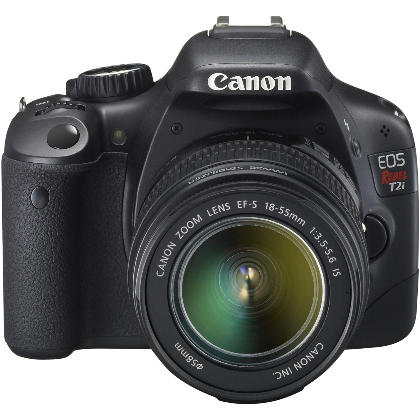 Canon EOS Rebel T2i 18 Megapixel Digital SLR Camera with Lens, 0.71", 2.17" - image 1 of 6
