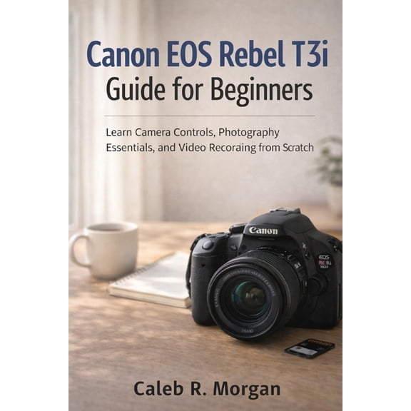 Canon EOS Rebel T3i Guide for Beginners: Learn Camera Controls, Photography Essentials, and Video Recording from Scratch, (Paperback)