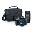 thumbnail image 1 of Canon EOS Rebel T6 18.0-Megapixel Digital SLR Camera Kit With 18-55 mm IS II And 75-300 mm III Lenses, 1159C008, 1 of 8