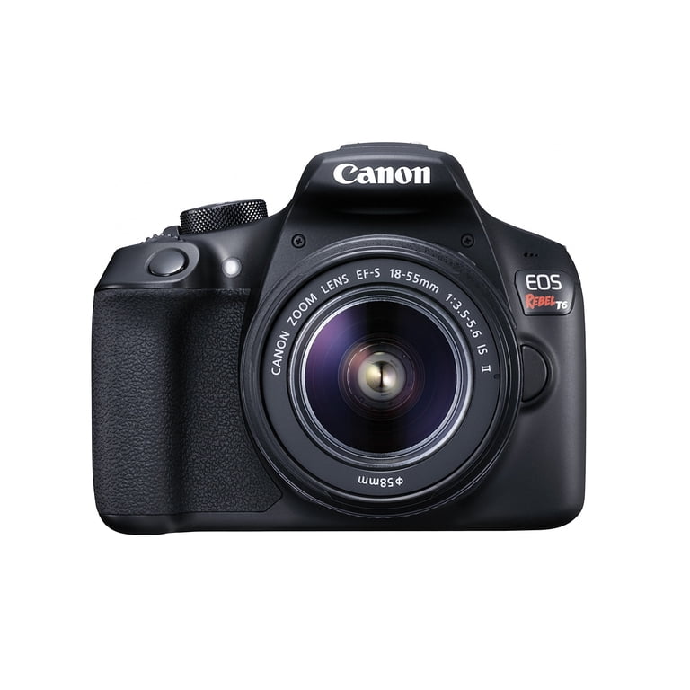 Canon EOS Rebel T6 DSLR Camera with EF-S 18-55mm Lens, 18MP APS-C