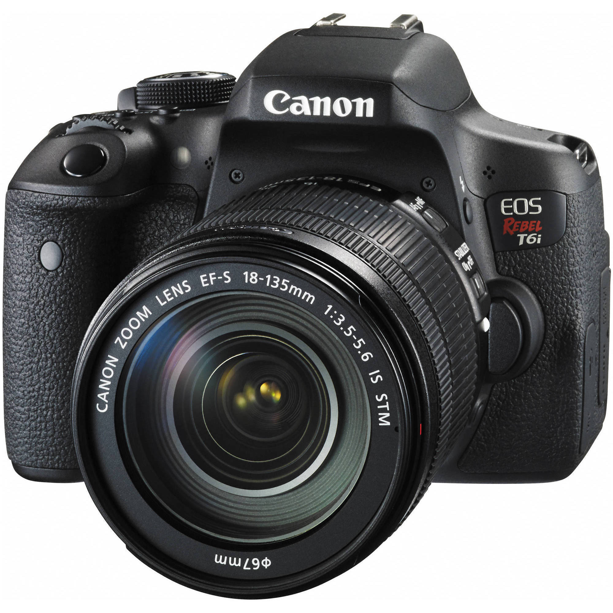 Canon EOS Rebel T6i 24.2 Megapixel Digital SLR Camera Body Only - image 1 of 7