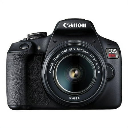 Canon EOS Rebel T7 24.1MP DSLR Camera with EF-S 18-55mm f/3.5-5.6 IS II Lens - International Version (International Version)