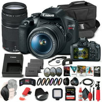  Canon EOS R100 Mirrorless Camera (6052C002) + Bag + 64GB Card  + LPE17 Battery + Charger + Card Reader + Flex Tripod + Cleaning Kit +  Memory Wallet (Renewed) : Electronics