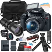 Canon EOS Rebel T7 Digital SLR Camera with EF-S 18-55mm Lens, APS-C Sensor, 24.1MP International Version