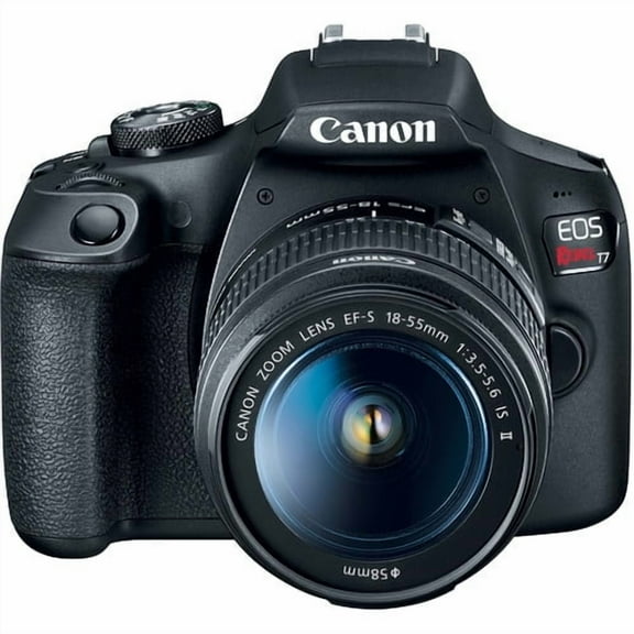 Canon EOS Rebel T7 - Digital camera - High Definition - SLR - 18.0 MP - 3 x optical zoom EF-S 18-55mm IS II Lens