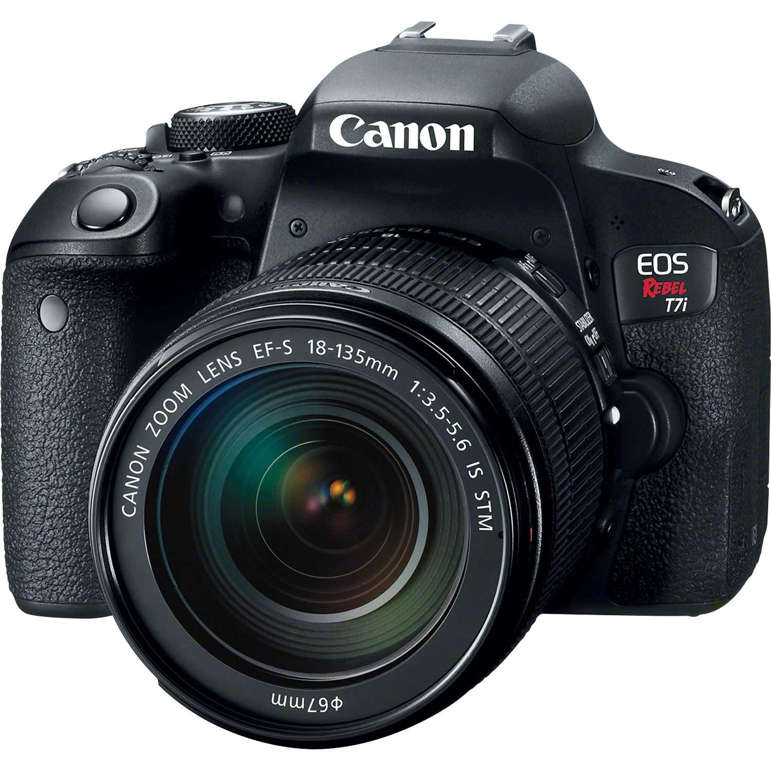 Canon EOS Rebel T7i DSLR Camera with 18-135mm Lens - image 1 of 7