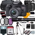 thumbnail image 1 of Canon EOS Rebel T8i Camera with 18-55mm+Canon EF-S 55-250mm f/4-5.6 IS STM Lens+500mm f/8.0 Telephoto Lens for T-mount+COMMANDER Starter Kit+Lens Filters+CASE+64Memory Cards (18PC), 1 of 5
