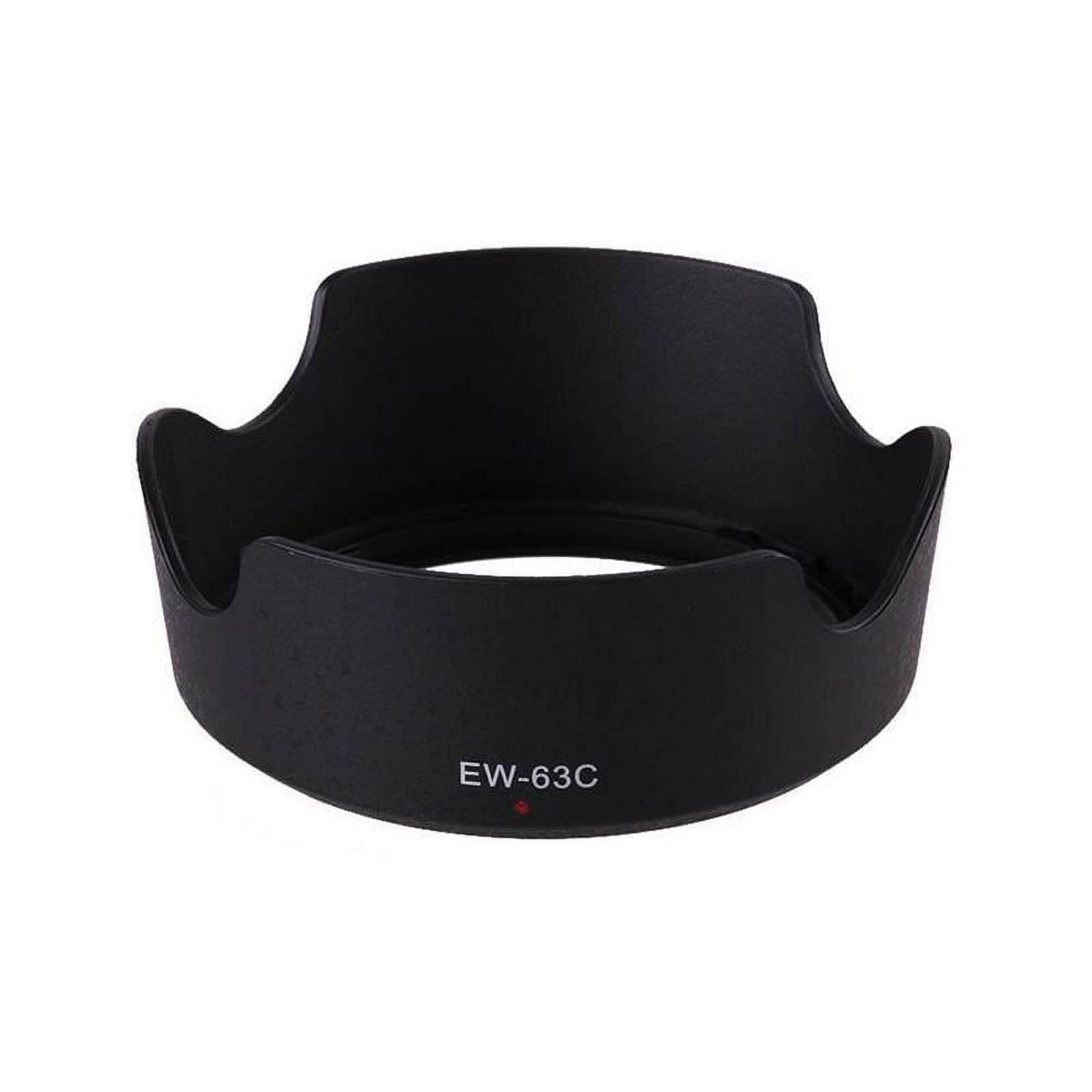 Canon EW-63C Lens Hood High Quality Replace Camera Lens Petal Hood for  Canon EF-S 18-55mm f/3.5-5.6 IS STM