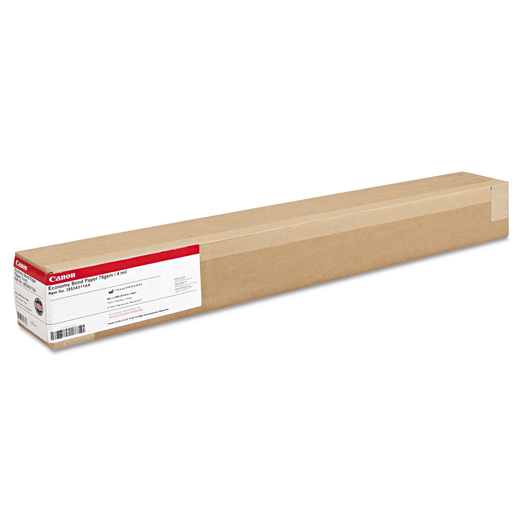 Canon Economy Bond Paper, 36" x 150 feet, Roll