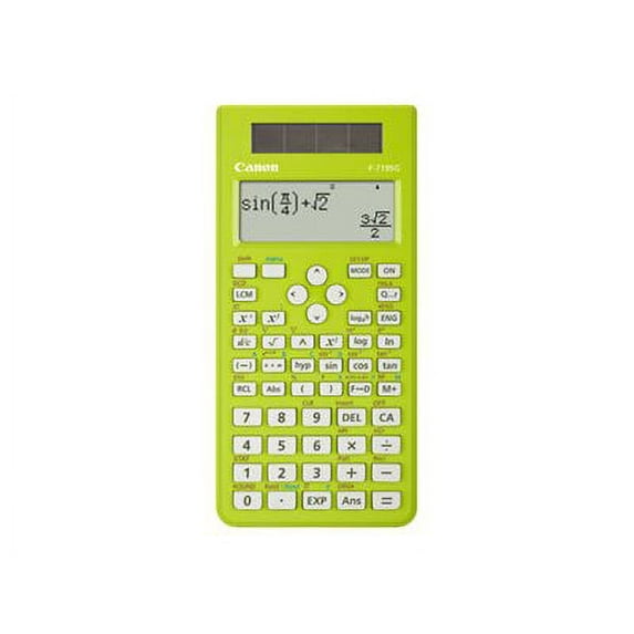 Canon F-719SG - Scientific calculator - 18 digits - solar panel,
