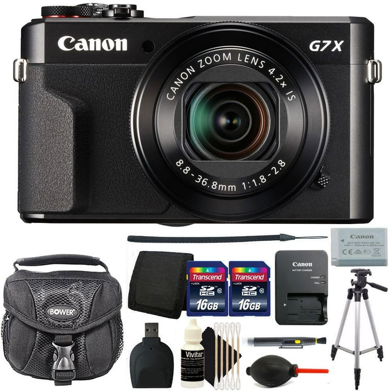 Canon PowerShot G7X Mark II ブラック Canon PowerShot G7 X Mark II Photography Camera, Black with