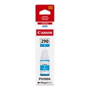 Canon GI-290 Cyan Ink Bottle, 1 Each (CNMGI290C)