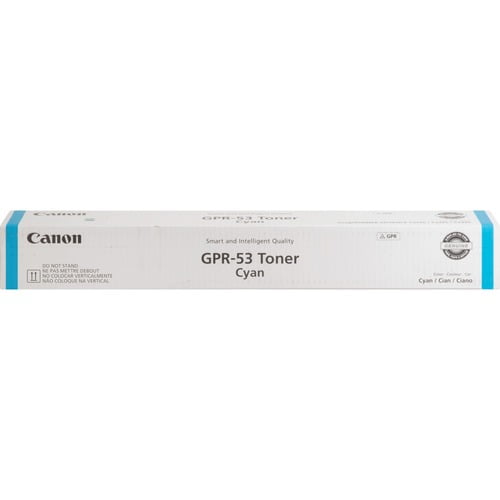 Canon GPR-53 Original Laser Toner Cartridge - Cyan - 1 Each - 19000 Pages Canon GPR-53 Original Laser Toner Cartridge - Cyan - 1 Each - 19000 Pages
