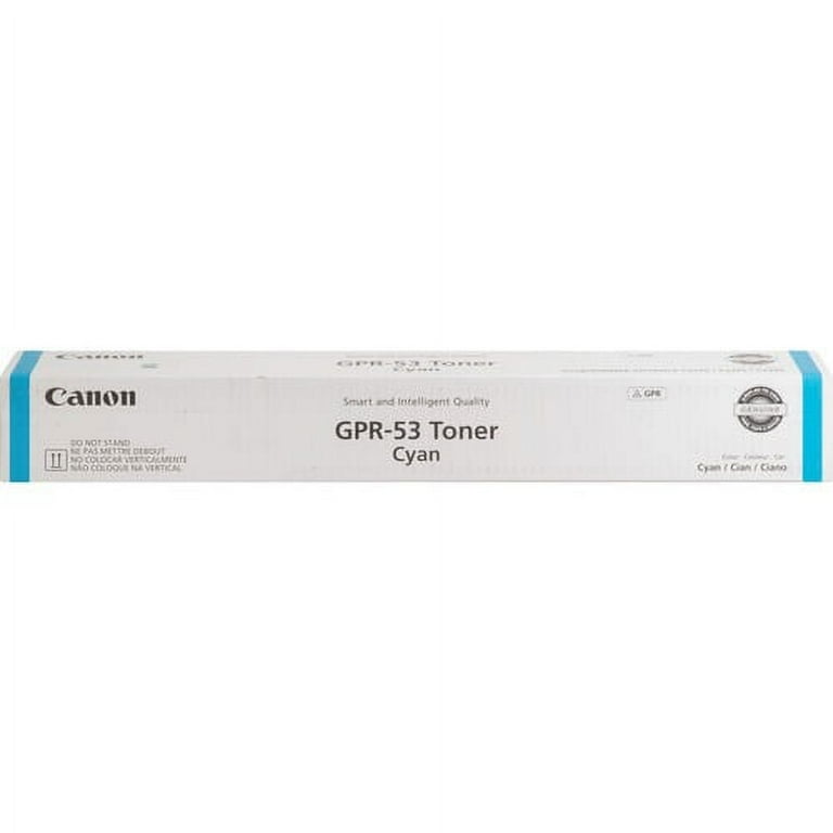 Canon GPR-53 Original Laser Toner Cartridge - Cyan - 1 Each - 19000 Pages Canon GPR-53 Original Laser Toner Cartridge - Cyan - 1 Each - 19000 Pages