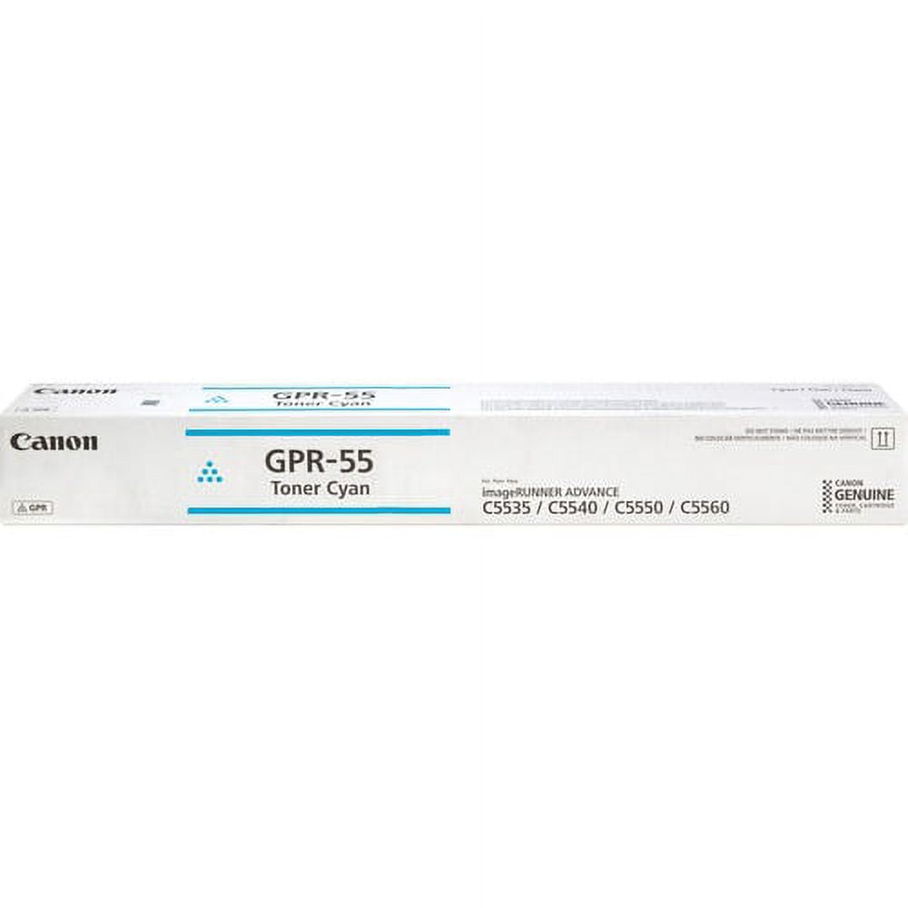 Canon GPR-55 Original Laser Toner Cartridge - Cyan - 1 Each - 60000 Pages Canon GPR-55 Original Laser Toner Cartridge - Cyan - 1 Each - 60000 Pages