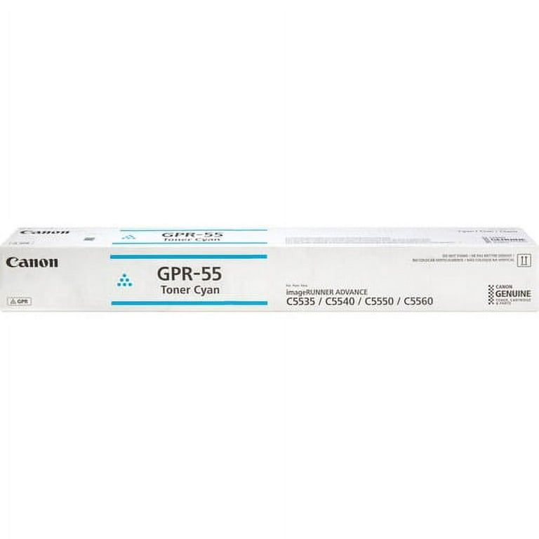 Canon GPR-55 Original Laser Toner Cartridge - Cyan - 1 Each - 60000 Pages Canon GPR-55 Original Laser Toner Cartridge - Cyan - 1 Each - 60000 Pages