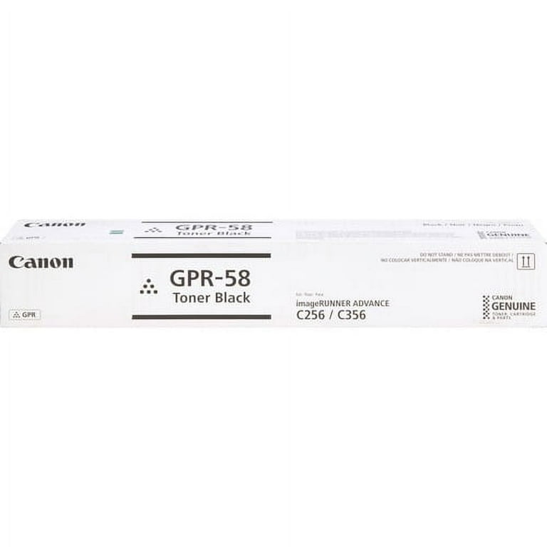 Canon GPR-58 Original Laser Toner Cartridge - Black - 1 Each - 23000 Pages Canon GPR-58 Original Laser Toner Cartridge - Black - 1 Each - 23000 Pages