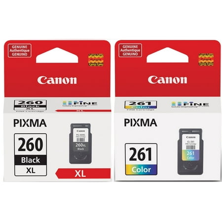 Canon Genuine Black and Color Ink Cartridge (Black, Cyan, Magenta and Yellow)