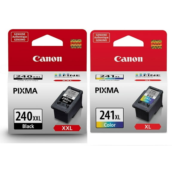 Canon Genuine Extra High Capacity Black and Color Ink Cartridge (Black, Cyan, Magenta and Yellow)