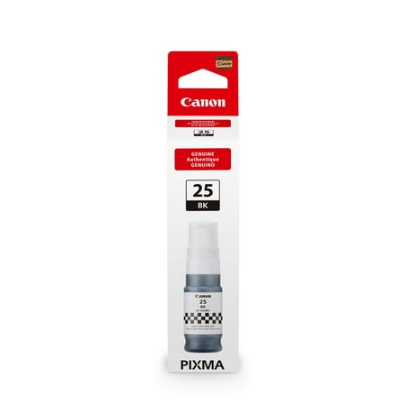 Canon - MegaTank GI-25 BK AMR Pigment Ink Bottle - Black