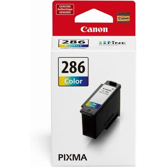 Canon Genuine Ink CL-286 Color Cartridge, Standard