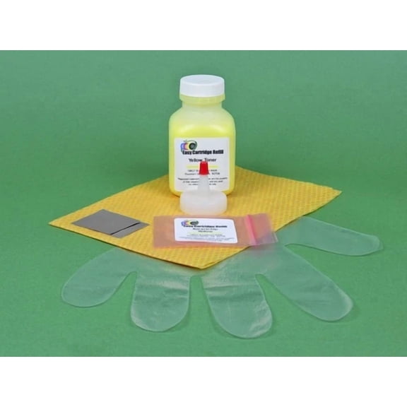 Canon I-Sensys Mf8030Cn Mf8050Cn Yellow Toner Refill Kit With Chip. 40Gr.