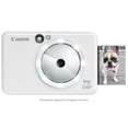 thumbnail image 1 of Canon IVY CLIQ+ Instant Camera Photo Printer, Mobile Printing Via Bluetooth (R), Pearl White, 1 of 6